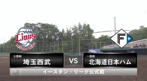 【イースタン・リーグ】西武先発は上間永遠！日本ハム先発はバーヘイゲン！＜スタメン＞