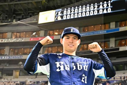 【西武】武内夏暉が新人左腕３１年ぶり開幕５連勝　地元勝利で「いつもとひと味違う気持ち」