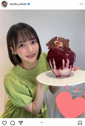 “役満ボディー”岡田紗佳「かなりんに誘われて」　女流雀士3人でかき氷店へ！「顔触れ凄い」「尊い」の声