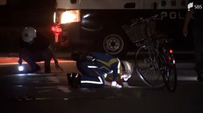 「自分がひき逃げをした」と出頭　自転車の男性を軽乗用車ではね逃走か　23歳の会社員の男逮捕=静岡県警