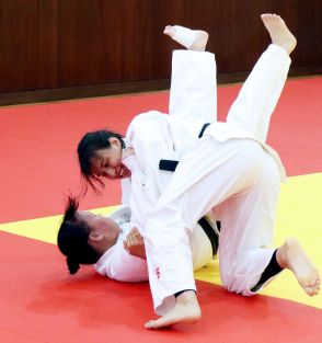 仙台大で柔道女子５７キロ級グアム代表・エスカノの壮行会…パリ五輪へ「自信を持って戦いたい」