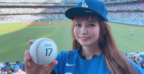 中川翔子、ドジャースタジアムで“大谷翔平の盗塁”の撮影に成功　「最高の瞬間すぎる」「強運ですね」の声