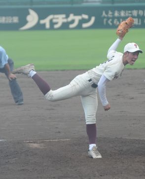 東筑２年生山下栞汰が炎天下の中で「マダックス」下半身鍛え入学時から直球が20キロアップ／福岡