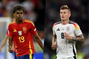 スペイン対ドイツのスタメン発表！　EURO2024優勝候補が4強入りを懸けて激突