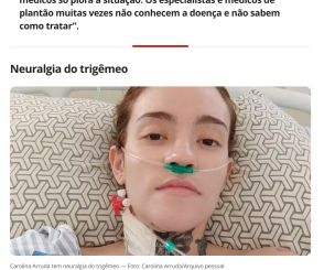 《ブラジル》顔面痛の奇病に苦しむブラジル人女性＝スイスでの安楽死に理解求める