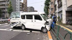 青梅街道で車4台が絡む事故　7人がケガし病院に搬送　7人の年齢や性別、けがの程度は不明　東京・練馬区