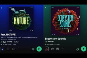 地球が、音楽ストリーミングの公式アーティストに。自然音再生の収益を環境保全へ