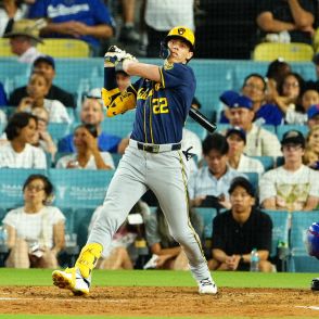 ブルワーズの隠れ首位打者イエリチ　大谷翔平との首位打者争いについて「彼は素晴らしい選手」