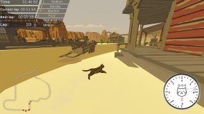 ニ˝ャ˝ャ˝ャ˝ン˝ン˝ン˝！！！猫エンジン全開レースゲーム『Zoomies! Cat Racing』デモ版、新コース実装アップデート