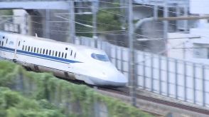 東海道新幹線　上り全線で運転見合わせ　下りもダイヤに乱れ　静岡県内の停電の影響