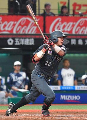 ロッテは逆転勝ちで西武戦開幕１０連勝　佐藤が八回に逆転適時打