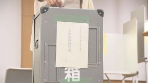 人口減少や高齢化が課題　安芸高田市長選　投票率25.17％前回より下がる　午後3時現在　広島