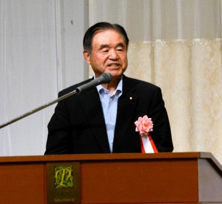 自民・遠藤氏、党内批判で支持喪失の過去を指摘　党内の結束訴え