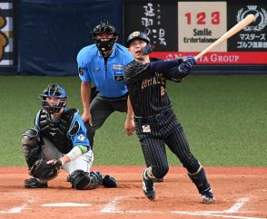 【オリックス】若月健矢「打ったことがない」バックスクリーン弾　七夕の願いは「状態上げて」