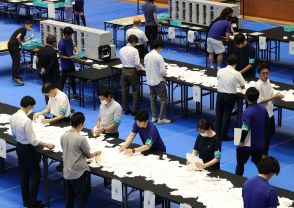 東京都知事選　投票率は６０・６２％　前回選を５・６２ポイント上回る