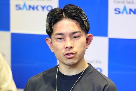 井岡一翔 ５年半ぶり敗戦に涙…今後は明言せず「すぐ再戦やりたい気持ちではない」