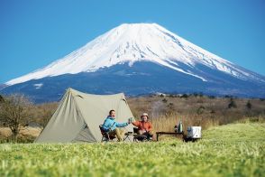 富士山を望む絶景を独り占めできる穴場サイトをBE-PAL編集部員が発見！