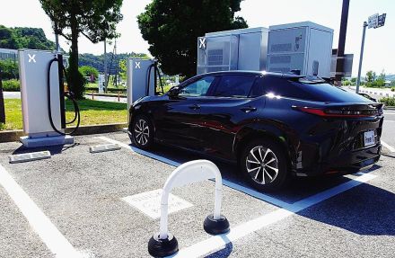 EV充電器のパワーエックス、出力150kWの急速充電器を千葉県柏市「道の駅しょうなん」に設置