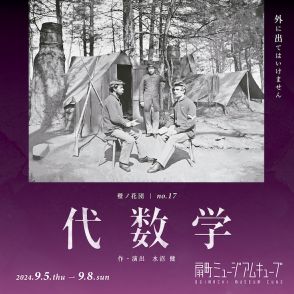 20周年の壁ノ花団が“4年前の経験したことのない時間”モチーフに描く「代数学」