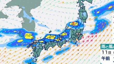 東北・北陸で大雨、関東きょう昼過ぎから激しい雨に注意…今週は梅雨前線の南下で西日本も雨に…雨雲の動き予測8日（月）～13日（土）雨シミュレーション