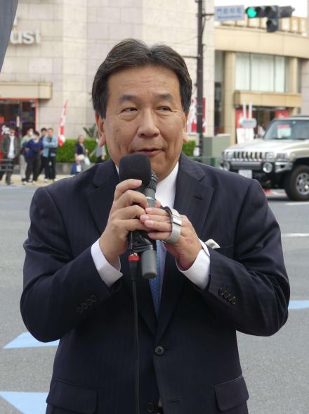 【都知事選】蓮舫氏落選に立民・枝野幸男氏「押し上げることできず申し訳なく」泉健太氏「残念」