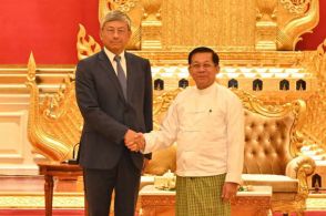 【ミャンマー】総司令官が中国大使と会談、選挙など協議