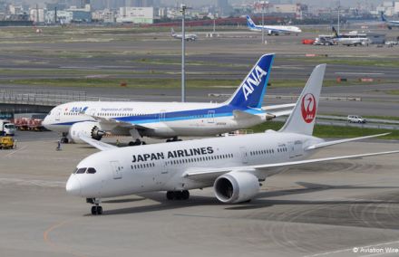 5月の定時到着率、JAL ・ANAのトップ10入り続く＝英Cirium調査