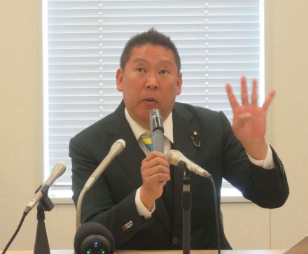 立花孝志氏、蓮舫氏の敗戦に私見「共産党の応援を制御できてなかった、危険な運動をされていた」