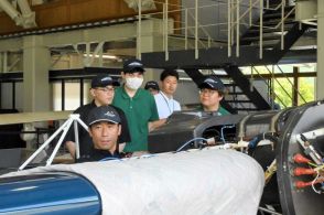 テクノ浜学生が部品開発　エアロバティック・パイロット室屋さんの小型飛行機に使用　福島市