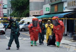 ソウル・カンナムで「ガスの臭い」通報…8人手当て、40人が自力避難