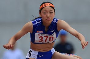 【陸上】井上凪紗が兵庫県選手権女子100mHで13秒58 高2歴代7位の好タイム