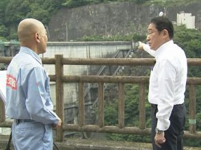 岸田首相が愛知で上下水道等の取り組みを視察 全国の重要施設の水道管耐震化で緊急点検する方針明らかに