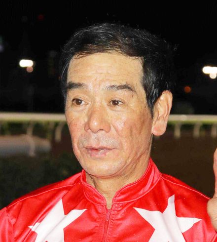 【大井競馬】レジェンド的場文男騎手が約５か月ぶりの復帰戦で３着「また頑張りますよ」