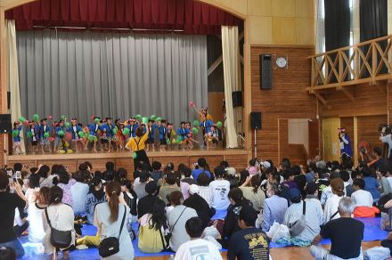 夏祭りの先陣 にぎやかに  松川町上片桐で「フェスタぎおん」【長野県】