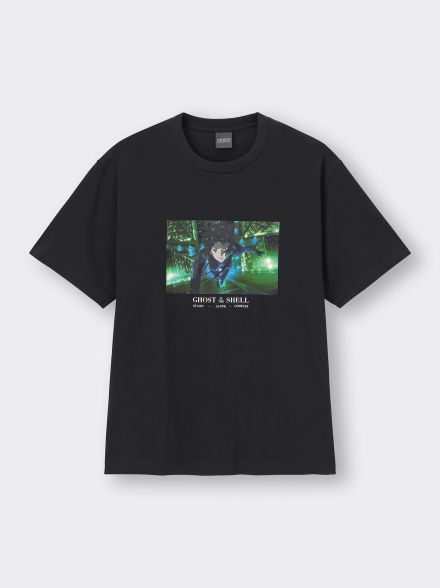 GUが「攻殻機動隊 S.A.C.」とコラボ、　Tシャツ4型を発売