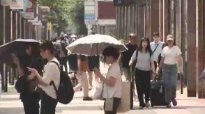 福岡県に４日連続「熱中症アラート」　危険な暑さに警戒を　福岡市では最低気温３０．１℃