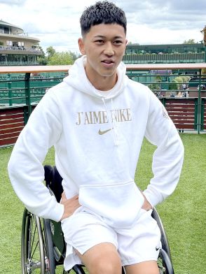 小田凱人、ウィンブルドン連覇へ「自由にテニスをする、それで勝つ」車いすの部９日開幕