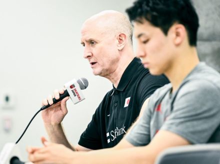 パリ五輪へ挑む男子日本代表、トム・ホーバスHC「ベスト8を達成してパリでプレーできることをとても楽しみにしています」