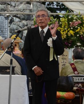 「和歌山大空襲」から７９年で追悼法要　遺族会理事長「継承が責務」