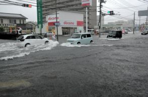 松江、出雲で過去最大の大雨　気象台「10日も警報級の可能性」