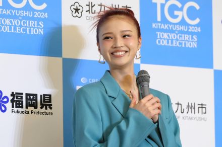 ＜せいら＞コムドットやまとの妹　セットアップコーデでクールに　「TGC北九州」をアピール