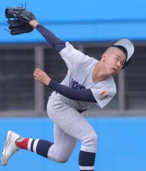 ベールを脱いだ〝スーパー１年生〟横浜・小野舜友、３回完全！いずれは「投手も打者も」／神奈川大会
