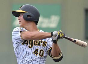 阪神・井坪　マルチ安打も満足せず　感覚悪くとも２軍で打率・３１６　高卒２年目、尽きぬ向上心