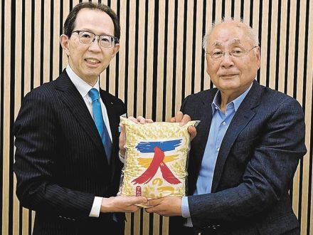 福島県産米　英の取扱量倍増へ　県と業者合意「天のつぶ」販売促進　欧州販路拡大足掛かりに