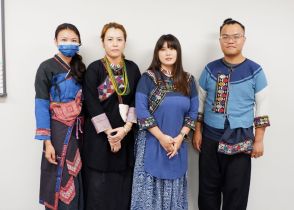 廃れつつある伝統文化の刺繡復興へ　台湾の先住民らが天理参考館で資料調査