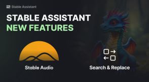 Stability AIのチャットボット「Stable Assistant」に2つの新機能、最大3分の音楽トラックが制作可能に