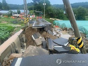 大雨で4人死亡・1人行方不明　公共施設391か所が被害＝韓国