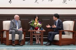 新任の米国駐台代表・グリーン氏、台湾総統と会見　関係強化の姿勢