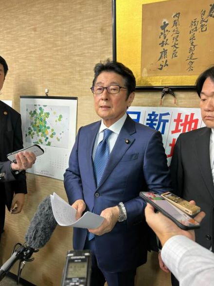 自民岸田派の松山参院幹事長「表紙かえればいいという問題ではない」