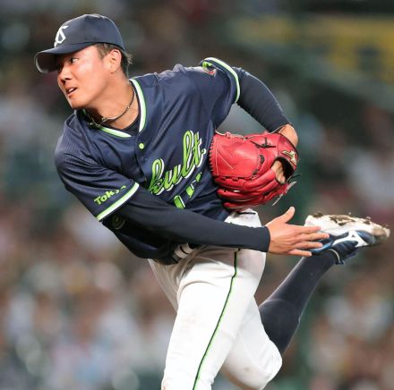 【ヤクルト】奥川恭伸は３年ぶり甲子園のマウンドで白星つかめず　５回に暴投で勝ち越し許す